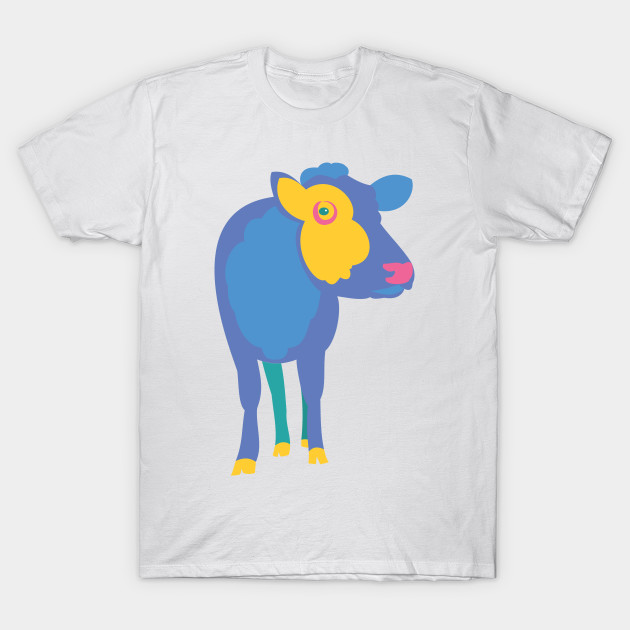 Colorful Cow T-Shirt-TOZ
